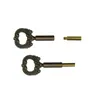 Cabeza de Llave de Fundición a Presión + Varilla de Cobre Extendida Bronce Bronce Antiguo Níquel Negro Níquel Fabricante de Origen Accesorios para Luminarias