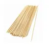 Fabricante de Brochetas Desechables de Bambú Brochetas de Bambú para Pollo Frito Envoltura de Salchicha Envío Gratis Brochetas de Hierro para Asar Brochetas de Bambú Usables en Horno Brochetas