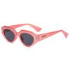 Moda europea transfronteriza de moda gafas de gato hermosas gafas de sol irregulares gafas de sol de celebridad de Instagram hombres y mujeres entrega aprobación de fábrica