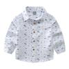 Ropa para niños entrega de una pieza camisa para niños de manga larga camisa para bebé para niños camisa de dibujos animados para niños Primavera y Otoño Nuevo