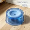 Tigela de Água para Cachorro Que Evita Molhar a Boca, Bacia de Água Anti-Derramamento para Filhotes, Tigela Dispensadora de Água Flutuante para Pets, Tigela de Água Suspensa