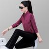 Conjunto Esportivo Casual Primavera e Outono Feminino 2025 Novo Retro Alta Elegante Jaqueta Fashion Slim-fit Cardigan Conjunto de Duas Peças