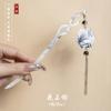 Estilo Antigo Hairpin Placa de Ácido Acético Simples Tassel Andar Diário Cabelo Han Roupas Acessórios Novo Estilo Chinês Roupas Antigas Mulheres Hairpin