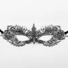 Máscara de Renda Grossa com Estampa Dourada Festa Meio Rosto Halloween Baile de Máscaras Fantasia Sexy Máscara para Olhos Tk24 Cor