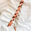 Pañuelo de Seda para Mujer, Nuevo Moda Primavera y Otoño Versátil Diadema, Cinta, Pañuelo para Atar Bolsos, Pañuelo de Seda, Pañuelo de Cuello, Accesorio para el Cabello para Estudiantes