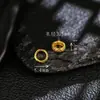 Anel Espaçador de Meteorito Banhado a Ouro Prata S925 Estilo Antigo Acessório Pequeno DIY Anel Espaçador Estilo Chinês Novo