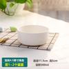 Prato de Ninho de Porcelana Branca Pura Prato Japonês Doméstico Prato de Cerâmica para Sopa Louça Criativa para Forno Prato de Prato Arroz Assado Prato Fundo