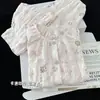 Pijama Infantil de Primavera y Otoño Ropa para Niñas Manga Larga Algodón Nube Dibujos Animados Chica Dulce Niños Medianos y Mayores Conjunto de Ropa para el Hogar
