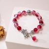 Nova Pulseira Chinesa Colorida de Cristal Explosivo diy Corrente com Pingente de Elefante Implica Casal Sortudo Estudante Hot Buy