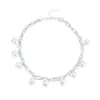 Joyería Transfronteriza Europea y Americana, Elegante Exagerado, Collar con Colgante de Perla y Borla para Mujer, Cadena Gruesa Punk de Moda Cadena para Clavícula