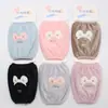 Otoño e Invierno Nuevo para Mujer Mangas Cortas Moda Bordado Estrellas y Nubes Estudiante Escritura Mangas Anti-Manchas