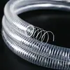 Tubo de fio de aço resistente a alta temperatura de PVC 160 C tubo de fio de aço transparente espessado resistente à temperatura resistente ao desgaste tubo de plástico de fio de aço absorção de calor óleo poeira