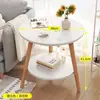 Estante Angosto de Almacenamiento para Mesita de Noche de Dormitorio, Mesa de Noche Estilo Habitación de Alquiler Pequeña, Diseño Sencillo