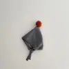 Gorro de Punto con Orejas de Bola Lindo para Bebé Niño y Niña en Invierno, Gorro de Lana de Elfo Rojo de Navidad para Bebé