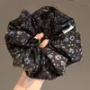 Goma de pelo estilo perezoso, Accesorio de pelo coreano extragrande, Goma de pelo de alta gama para niñas, Cuerda para el pelo, Banda elástica para el pelo, Accesorio para el pelo
