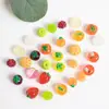 Juguete Simulación Modelo Fruta Falsa Accesorios para Sesión de Fotos Accesorios de Rama Decoración Arreglo de Escena Adornos Pequeños DIY Decoraciones