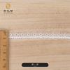 Accesorios de ropa DIY punto poliéster ligero pequeño código de barras encaje bordado fábrica directa bordado encaje soluble en agua
