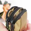 Bolsa de Lona para Auriculares Bluetooth, Mini Billetera para Monedas, Monedero, Porta Llaves, Bolsa para Bolas de Acero de Tirachinas, Cinturón Portátil, Riñonera Pequeña
