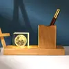 Estuche para Bolígrafos de Cristal K9 DIY Luz de Noche con Foto Grabado Logo de Aniversario Escuela de Negocios Wen Chuang Recuerdo