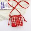 Bolso Cubo Nuevo para Niños Moda PU Estampado Leopardo Princesa Bolso Cruzado Casual Simple Color Contrastante Bolso de Hombro Venta Directa de Fábrica