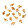 Dijes para Colgantes de Corazón, Flor, Animal, Estrella, Hoja, Pimienta, Hechos por Ti Mismo, Acero Inoxidable Chapado en Oro Real Ecológico, Joyería