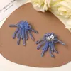 Estilo Coreano Menina Doce Moda Fogos de Artifício Franja Cristal Flor DIY Vento para Ir ao Trabalho Brincos Brincos Broche Feminino Sapatos Flor Acessórios