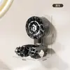 Suporte de Chuveiro Personalizado Atacado Sem Furos Ventosa Suporte de Secador de Cabelo para Pessoa Preguiçosa Quarto Chuveiro Ajustável