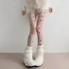 Medias de Seda Estilo Aula Nocturna para Mujer, Medias de Punto Lindas con Estampado de Fresas para Primavera y Otoño Lolita, Medias Negras Sexy Estilo JK Japonés