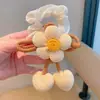 Diadema de Flor Nueva Doble Moño Infantil para Niñas para Atar Moños Anillo para el Cabello de Intestino Delgado Grande Diadema para Cola de Caballo de Niña Accesorios para el Cabello