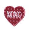 Lindo Día de San Valentín PVC plástico blando epoxi removible rosa hebilla decorativa zapatos con agujeros flor hebilla para zapato accesorios DIY transfronterizos