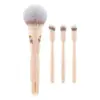 Set de Pinceles de Maquillaje Magnéticos 4 en 1 Modelo Nuevo Transfronterizo, Pincel para Polvos, Pincel para Rubor, Pincel para Sombras de Ojos y Corrector, Conveniente Set de Pinceles de Maquillaje para Viaje