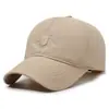 Novo Chapéu Masculino de Verão Fino Secagem Rápida Perfurado Respirável Boné de Beisebol Lazer ao Ar Livre Proteção Solar Chapéu com Aba