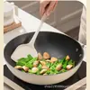 Espátula de Silicona de Dos Colores para el Hogar, Espátula de Cocina Resistente a Altas Temperaturas, Cuchara, Colador, Sartén Antiadherente, Juego Completo de Utensilios de Cocina, Grado Alimenticio
