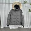Big Goose 29 direto da fábrica Canadá com chip comércio exterior inverno espesso quente gola de pele de lobo jaqueta de plumas