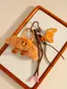 Bolsa Creativa Croissant Baguette Colgante Peluche Llavero Dibujo Animado Postre Pan Colgante Muñeca Serie Miu Colgante para Bolso