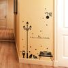 Nuevas Pegatinas de Pared Creativas Simples para Pintar SK9180 Venta al por Mayor Sala de Estar Dormitorio Pegatinas Decorativas de Pared Gato Bajo Farola
