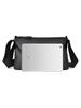 2025 Nova Bolsa de Ombro Transfronteiriça para o Dia a Dia Bolsa Masculina Casual Versátil Grande Capacidade Película de Couro Bolsa Transversal Bolsa de Ombro para Viagem Masculina