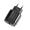 QC3.0 18W porta única plugue de carregamento rápido do telefone móvel inteligente único usb regulamentos europeus regulamentos dos EUA cabeça de carregamento rápido