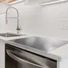 Tábua de corte de cozinha de aço inoxidável transfronteiriça, tábua de picar multifuncional, tábua de picar doméstica de aço inoxidável, fácil de limpar, adequada para picar e sovar