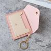 Transfronterizo Nuevo Creativo Moda Bolso Pequeño para Tarjetas Color Caramelo Llavero Joyería Estudiante Titular de Tarjeta de Autobús Venta al por Mayor