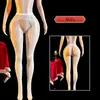 Meias arrastão divertidas com padrão borboleta, cinta-liga integrada, meias arrastão femininas, meia-calça sexy, collant sedutor, meias para atacado WK91
