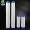 Suministros del Fabricante Elemento de Filtro de Carbón Activado Granular UDF de 20 pulgadas Filtro de Eliminación de Polvo Industrial Resistente a Altas Temperaturas