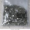 Diamante blanco checo, diamante austriaco, base plana, cristal transparente, para uñas, bricolaje, base plateada, alta calidad, diamantes de imitación, joyería para uñas, venta al por mayor