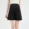 Pantalones de Seguridad para Mujeres Embarazadas Verano Antiluz Pantalones Cortos Básicos para Mujeres Embarazadas Delgados Ropa Exterior Seda de Hielo Pantalones de Seguro Ropa de Verano
