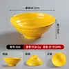 Tazón roscado de melamina A8, tazón para ramen Ajisen, tazón especial para fideos de sopa para restaurantes de ramen, vajilla comercial, tazón para hot pot picante, tazón para fideos de caracol