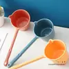 Cuchara de Agua de Plástico con Mango Largo para Cocina, Cuchara de Agua Engrosada para Regar Flores y Campos de Verduras, Cucharón de Agua, Cuchara de Agua para Niños y Baño de Bebé