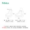 FaSoLa - Funda desechable para zapatos de lluvia, antideslizante, impermeable, de plástico transparente, gruesa, resistente al desgaste, para adultos, ideal para días lluviosos al aire libre