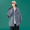 Chamarra Camisa de Pana de Manga Larga Primavera y Otoño Nueva 2024 Nueva Camisa Estilo Hong Kong Marca de Moda Ropa Casual Superior