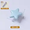 Puxador de Cerâmica Estrela, Puxador de Coração Lua, Puxador Circular de Porta de Armário com Pérola Redonda, Gancho para Gaveta de Guarda-roupa, Estilo Luxo Leve