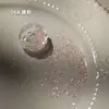 Caja de Joyería para Uñas con Piedras de Cristal Mini Color Mágico Destello de Hielo Lujo Desgaste Armadura Decoración Al por Mayor